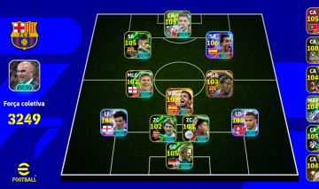 CONTA EFOOTBALL 2027 MOBILE 3250 de FORÇA