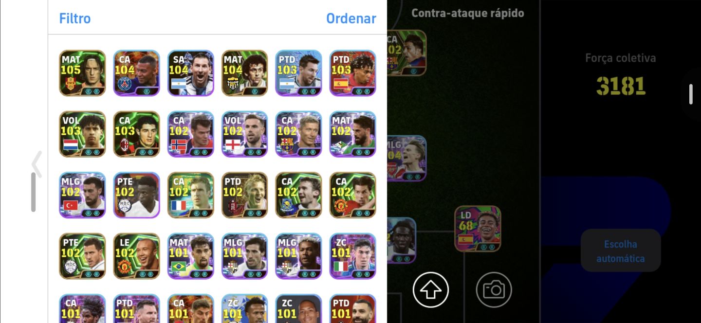 Conta Top com Ronaldinho blitz e best novo