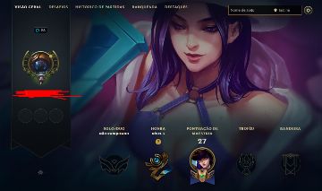( LVL 28 375 RP + 11 SKINS ) 10K ESSÊNCIA 20 CHAMPS ( SERVER BR - SEM ELO )