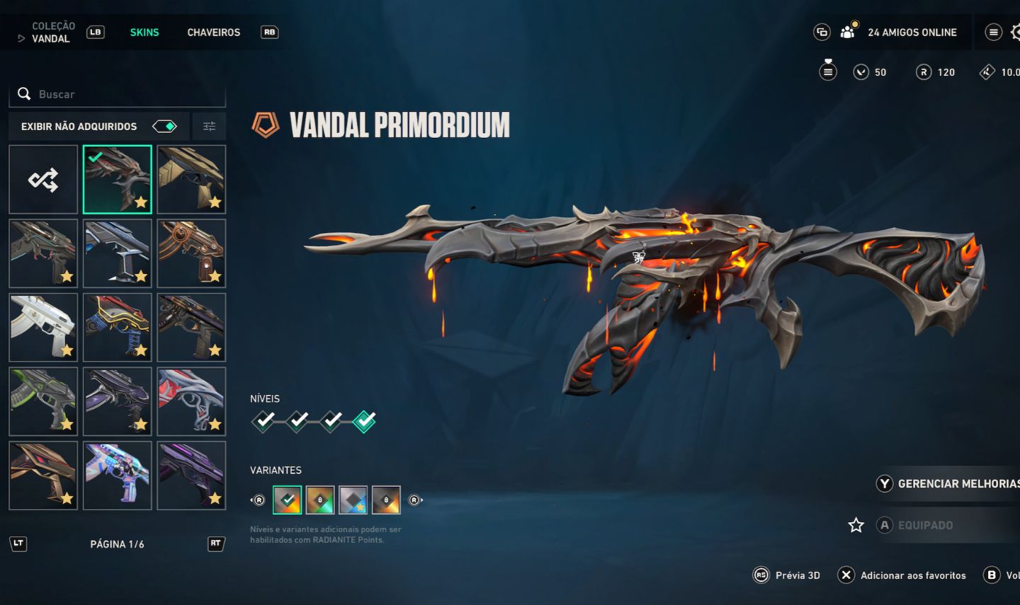 CONTA DE VALORANT 3.1K GASTOS CHAMPIONS 22