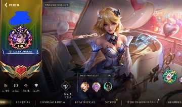 Conta de wild rift com skins raras