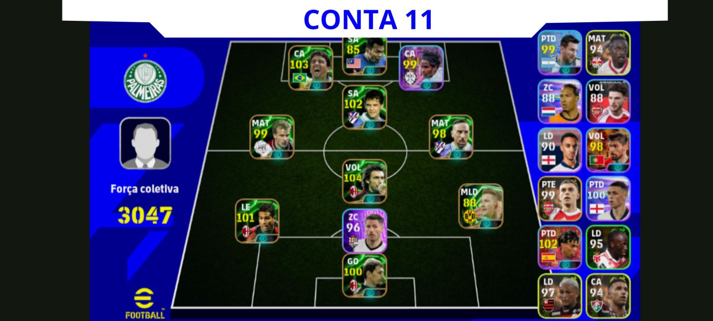 Contas Efootball Iniciais com Épicos/big Times Garantidos! Vol. 02