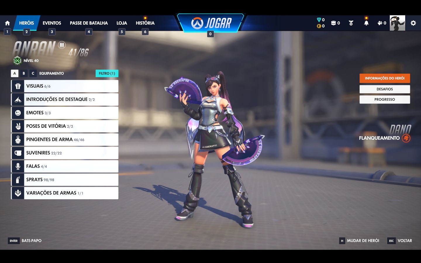 Conta overwatch gold 4