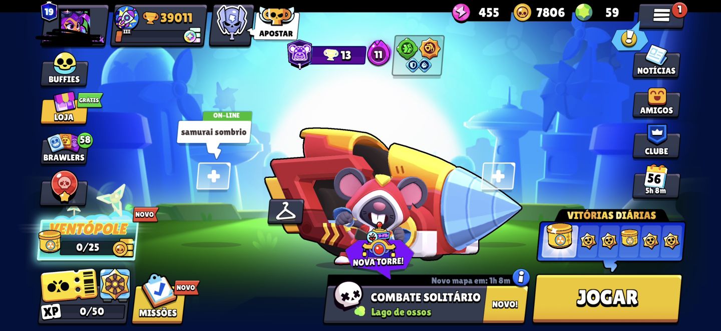 Conta Brawl Stars top