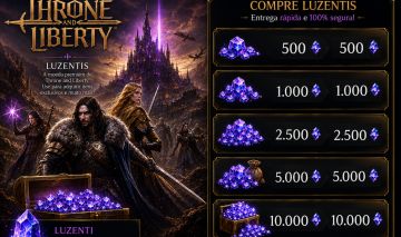 VENDA DE LUCENT e UP NIVEL NO THRONE AND LIBERTY