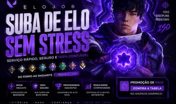 ELOJOB VALORANT SUBA SEU ELO HOJE SERVIÇO DO XANDE