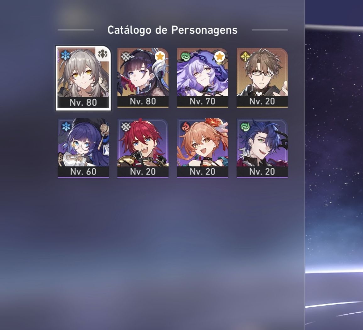 Conta F2P HSR
