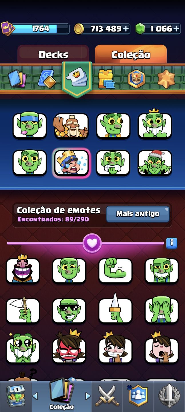 CONTA CLASH ROYALE 5 ANOS | 13K TROFÉUS | 22 EVOS | +700K OURO