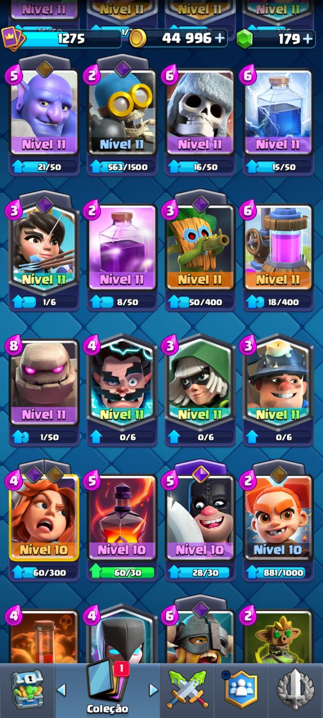 CONTA CLASH ROYALE - ARENA 19