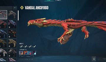 Conta De Valorant Com Vandal Dragao !!