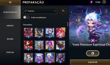 Conta de TFT + LOL