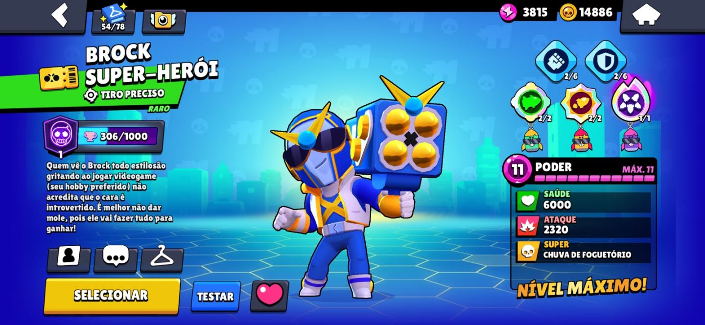 [CONTA RARA DE BRAWL STARS, REI FRANK, COLETTE TRIXIE, COLT AGENTE IMPERIAL]
