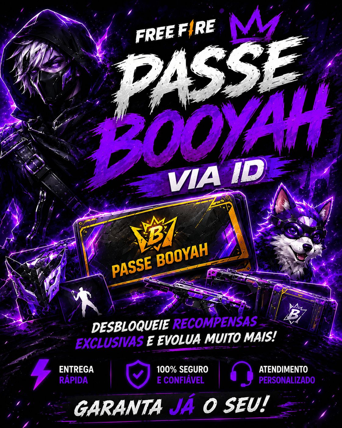 PASSE BOOYAH PREMIUM OFERTA EXCLUSIVA