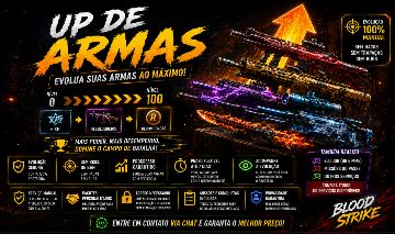 Blood Strike | Up de Armas | Fuzil, SMG, Sniper, RPG e Mais