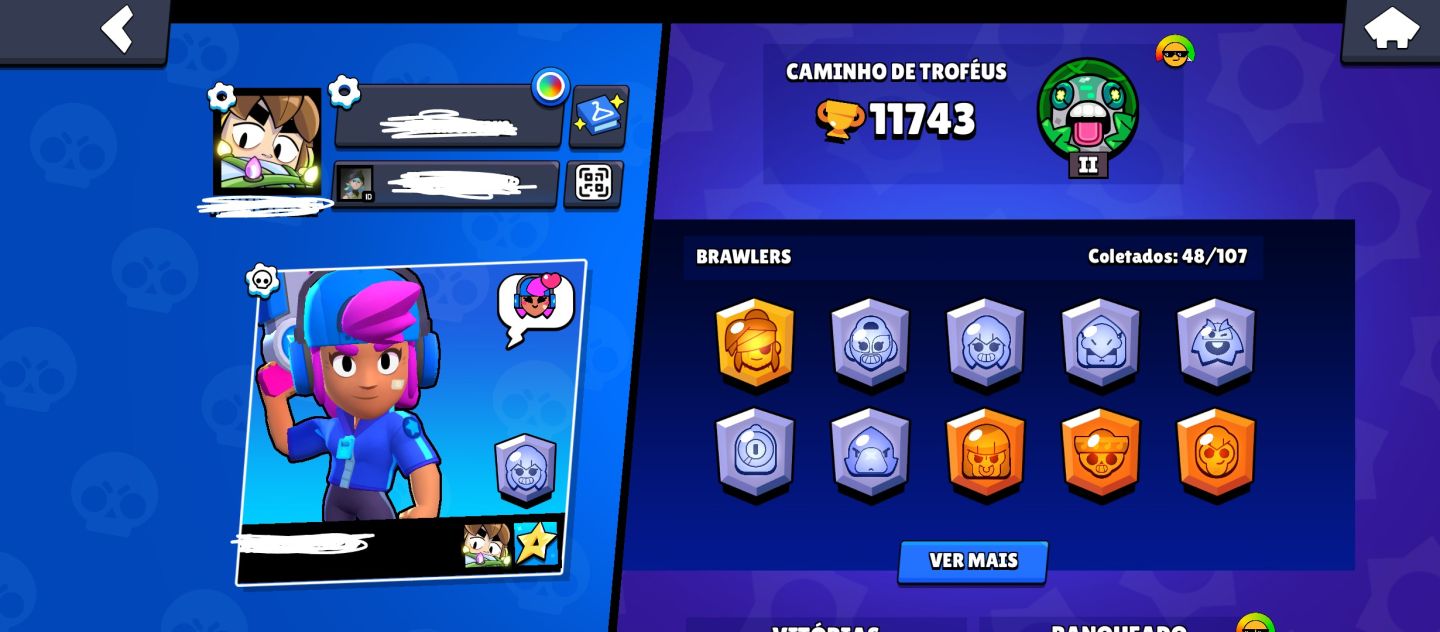 Conta c/Shelly 2019, Rico 2020, Shelly 2022 +11k troféus