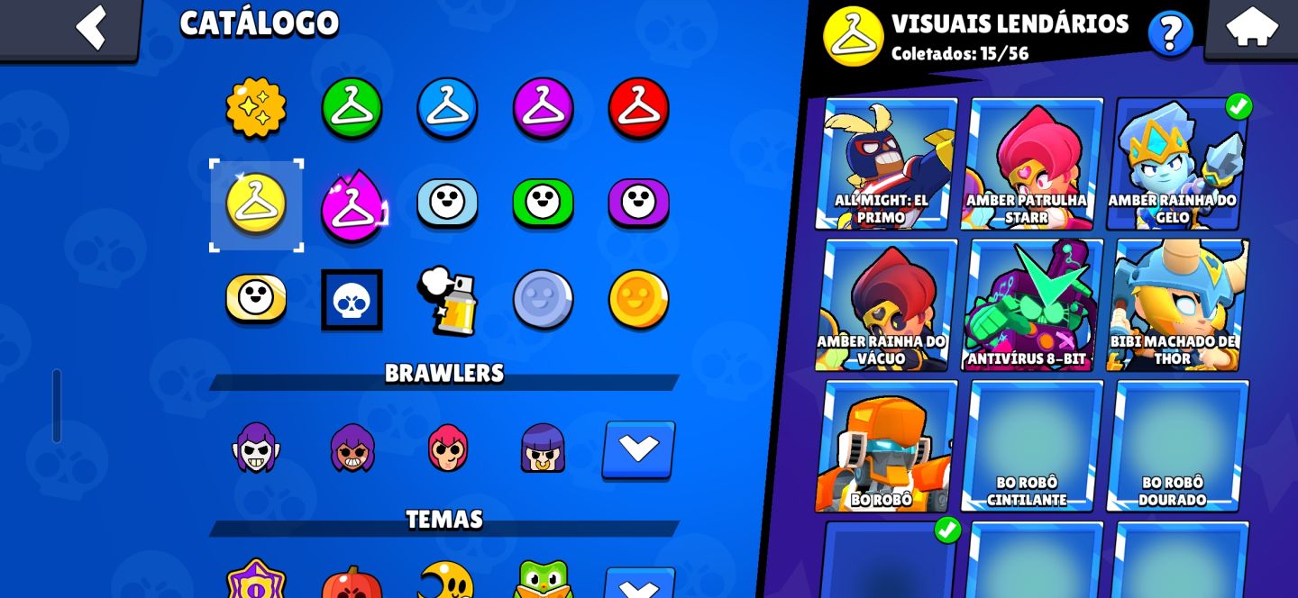 Conta de Brawl Stars 2019 full buffies
