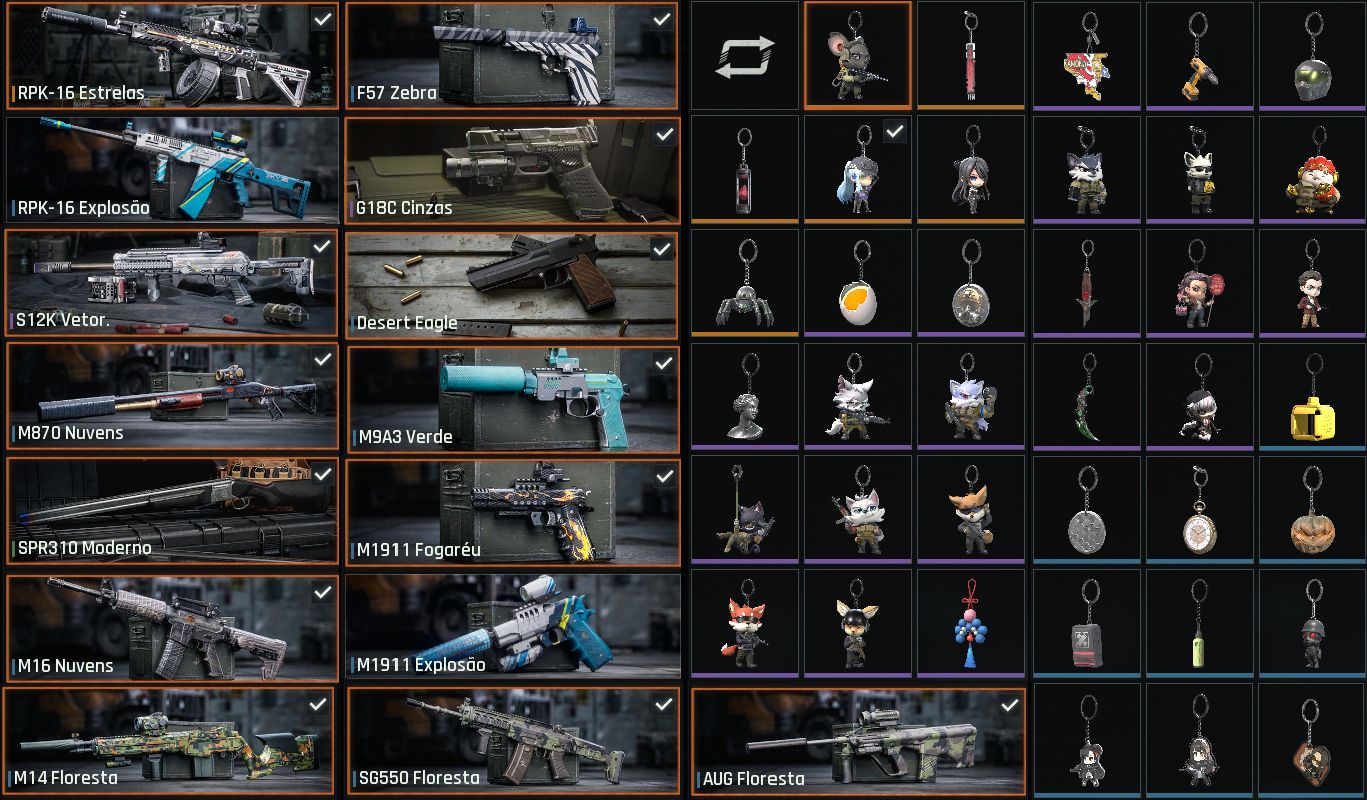 Conta Arena Breakout Pc Full Acesso - Nvl30 - 100M Koen - Muitas Skins