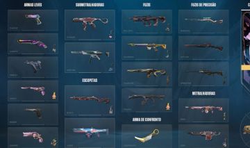 Conta de valorant com muitas skins !
