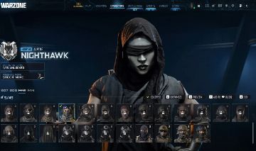 CONTA WARZONE RARA COM NIGHTHAWK, UNICO DONO LEVEL 19