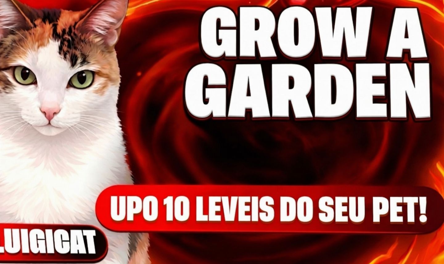 Grow a garden upo 10 leveis do seu pet
