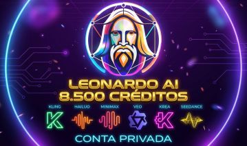 LEONARDO AI | 8.500 CRÉDITOS | KLING + SEEDANCE + WAN + MINIMAX H3 + GROK + VEO3