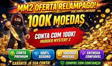 CONTAS MM2 ATÉ 100K MOEDAS