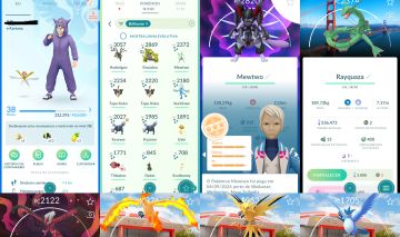CONTA POKÉMON GO COM 2 MEWTOW DE ARMADURA+117 LENDÁRIO+13COM FUNDO DE LOCALIDADE