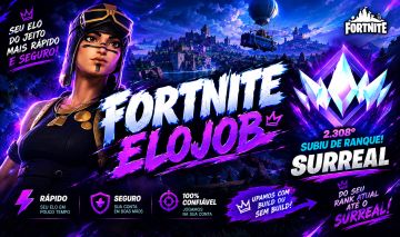 ELO JOB FORTNITE | SUBA DE ELO | BUILD OU SEM BUILD