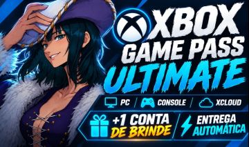 XBOX GAME PASS ULTIMATE | PC XBOX XCLOUD + BRINDE | ENTREGA AUTOMÁTICA