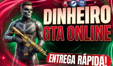 GTA V Online: 1 Mi R$ 1,00! Dinheiro Rápido e Barato!