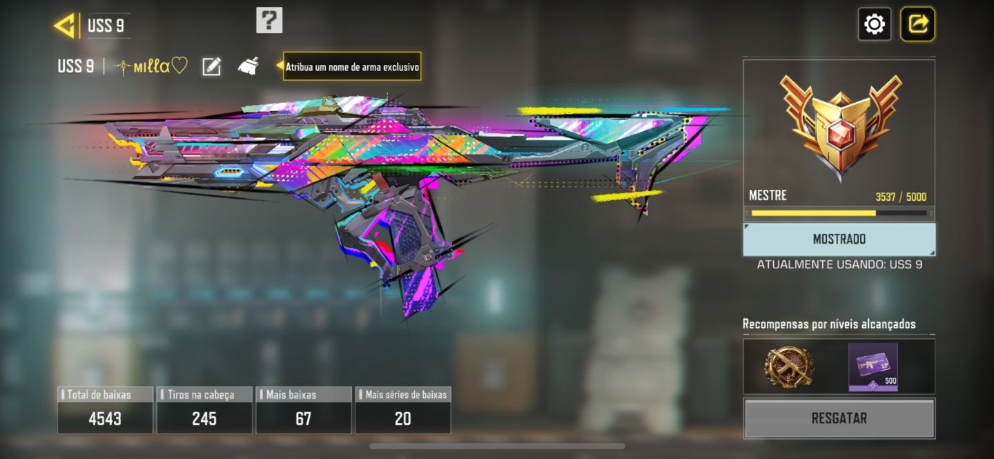 CONTA COD MOBILE CODM - 2 ARMAS MÍTICAS + 11 LENDÁRIAS | Call of Duty