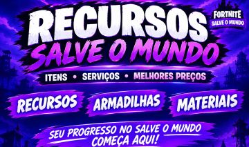 SALVE O MUNDO: recursos, itens, traps, material e etc