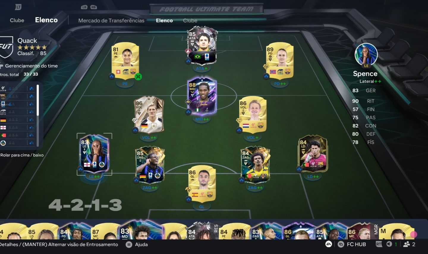 EA FC 27 CONTA SUPER META- PATO, OKOCHA E HANSSEM - ULTIMATE PLUS - STEAM