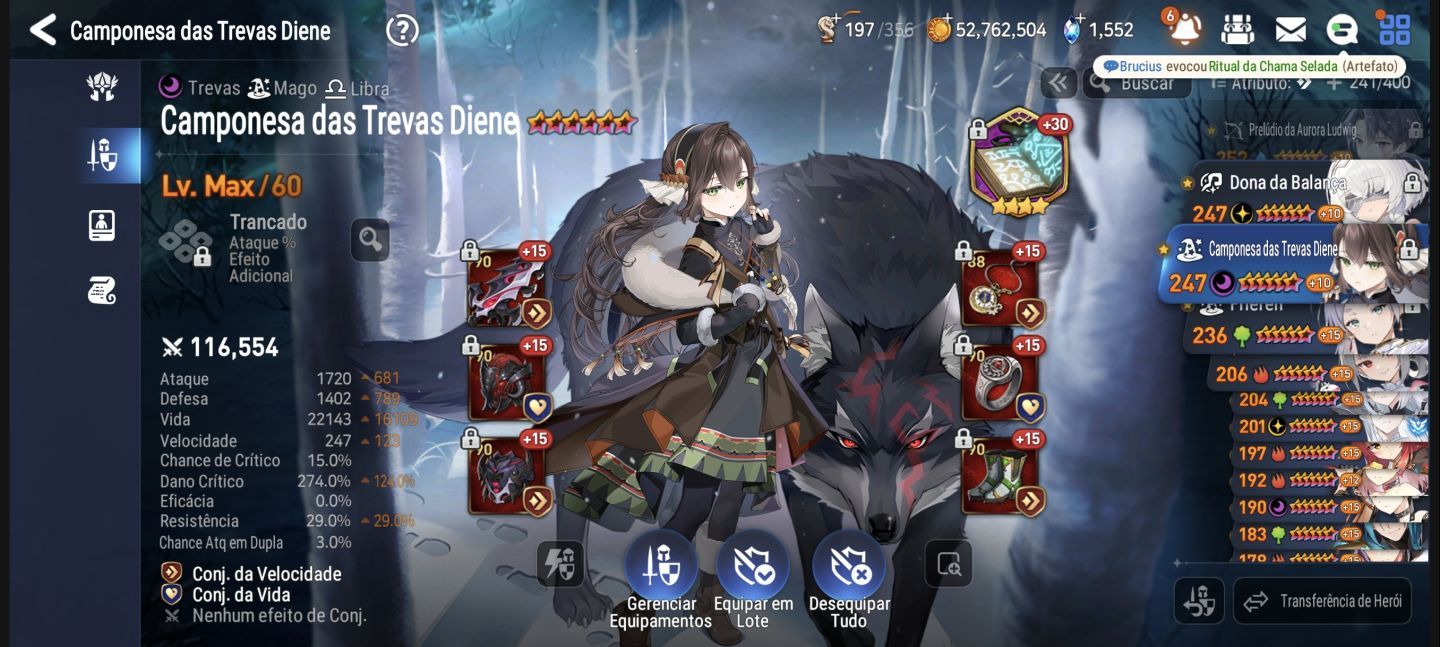 CONTA EPIC SEVEN GLOBAL | 39 ML5 | +4 ML5 DISPONÍVEIS - ENDGAME (Haru + Art)!!