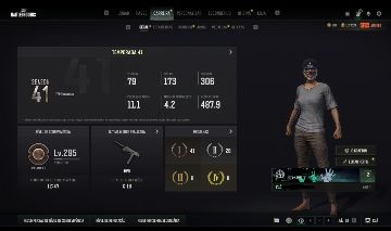 CONTA NOVA PUBG, POSSUI TODOS DADOS DE RECUPERAÇÃO lvl 295 (NEGOCIO VALOR)