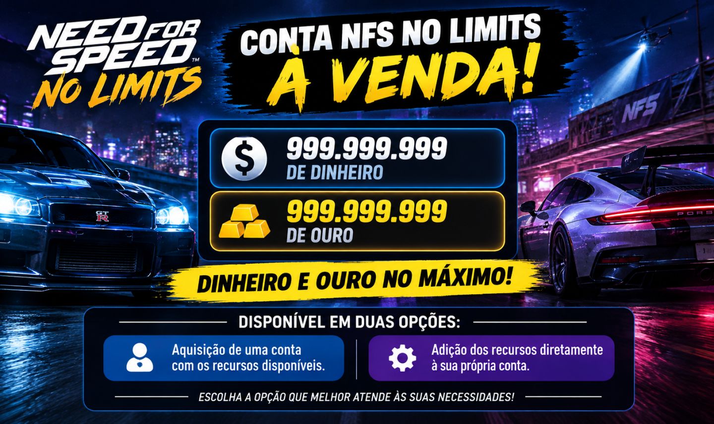 Conta NFS No Limits Com Muitos Recursos Ou Recursos na Sua Conta