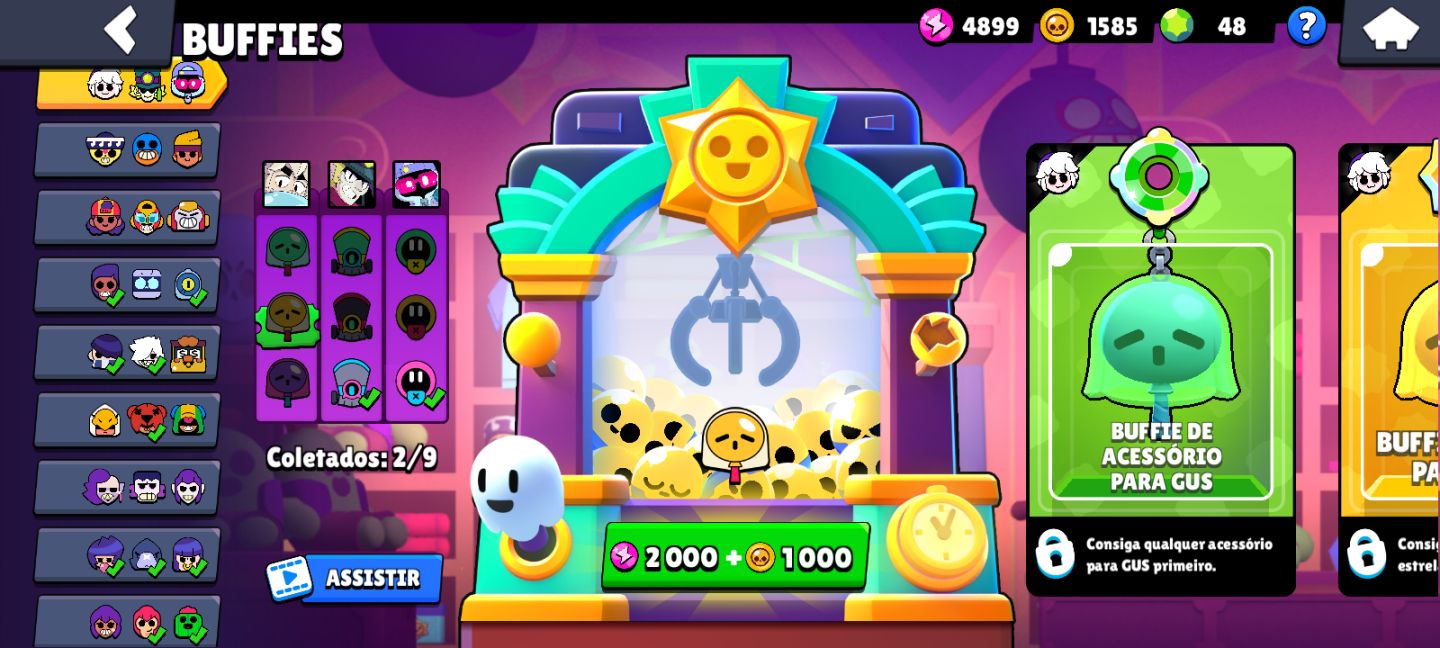 BRAWL STARS 67K TROFÉUS | CONTA 2020 | TODOS OS BRAWLERS | SKINS RARAS
