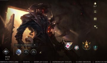 Conta Wild Rift c Lucian velho Oeste