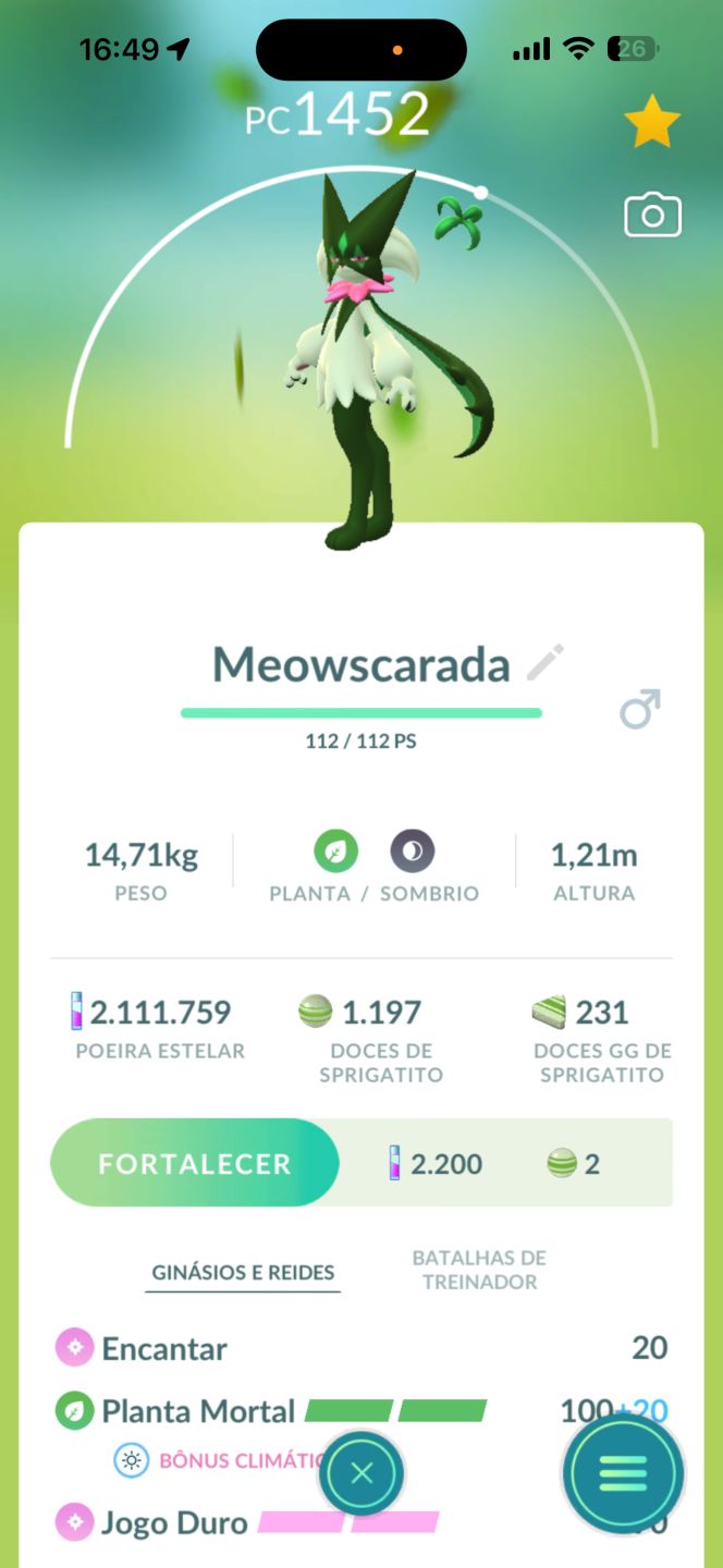 Conta Level 70 de 2016 Pokemon Go 38 Lendário e 38 shinys