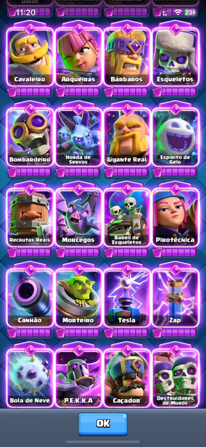 Conta Campeã no Clash Royale | Alto Nível | Pronta pra Rank