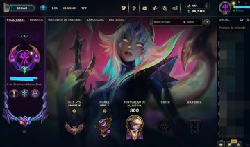 Conta LoL com viego exaltado e +200 skins