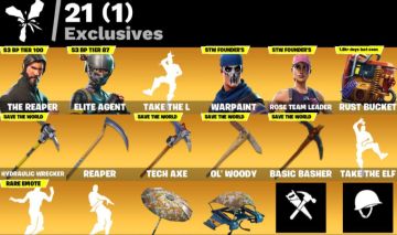 44+- SKINS THE REAPER/S3 FULL/OG STW