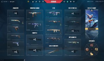 CONTA DE VALORANT COM MUITO DINHEIRO INVESTIDO SKINS RARAS PREÇO NEGOCIAVEL