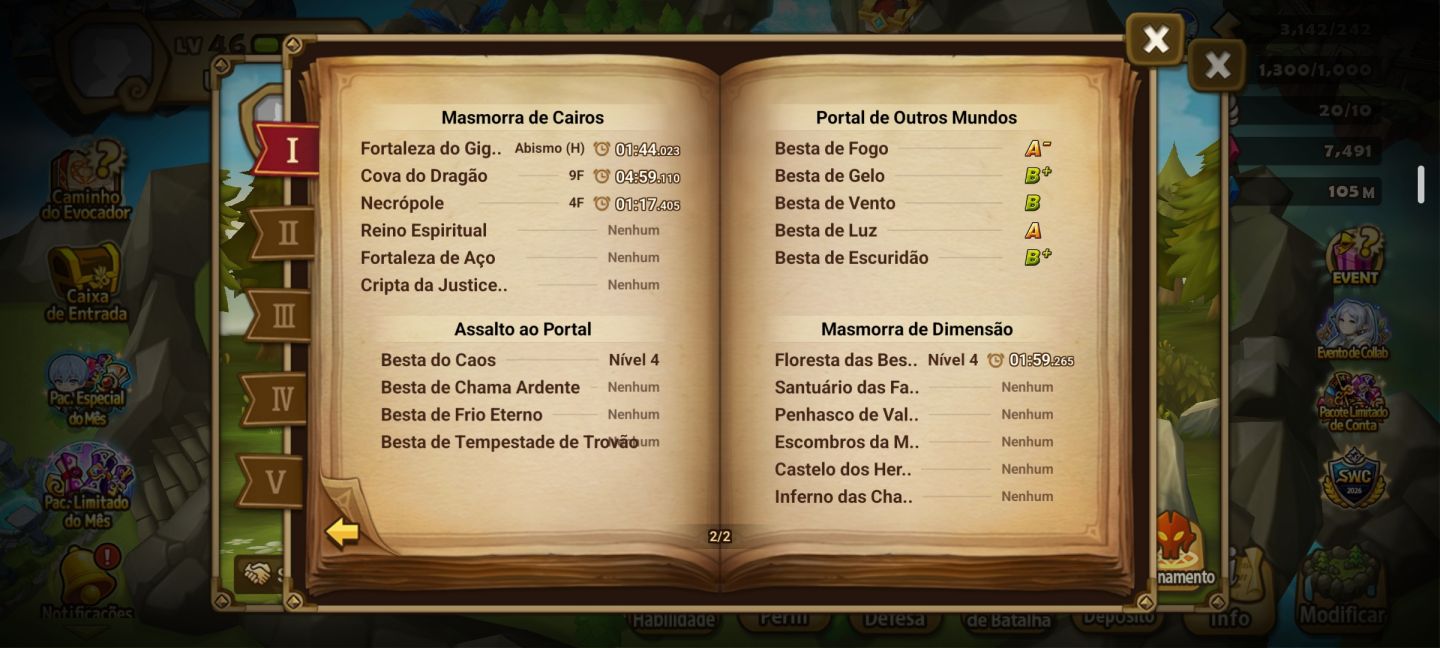 SUMMONERS WAR CONTA 54 DIAS | TESHAR + ÜBEL + FRIEREN | PROGRESSO AVANÇADO