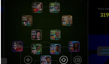 Conta pronta para jogar, com time forte e vários jogadores especiais!