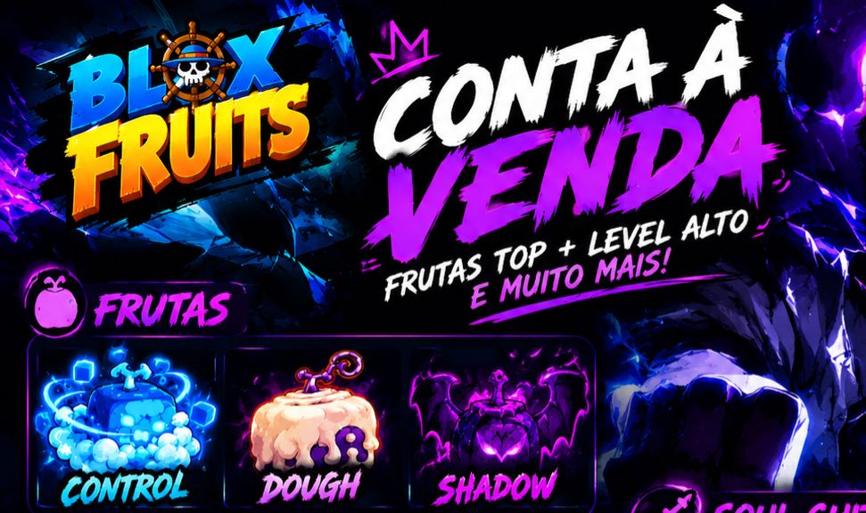 Vendendo conta blox fruits com frutas boa level alto , preço negociável