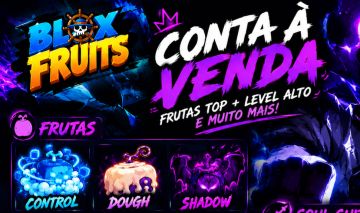 Vendendo conta blox fruits com frutas boa level alto , preço negociável