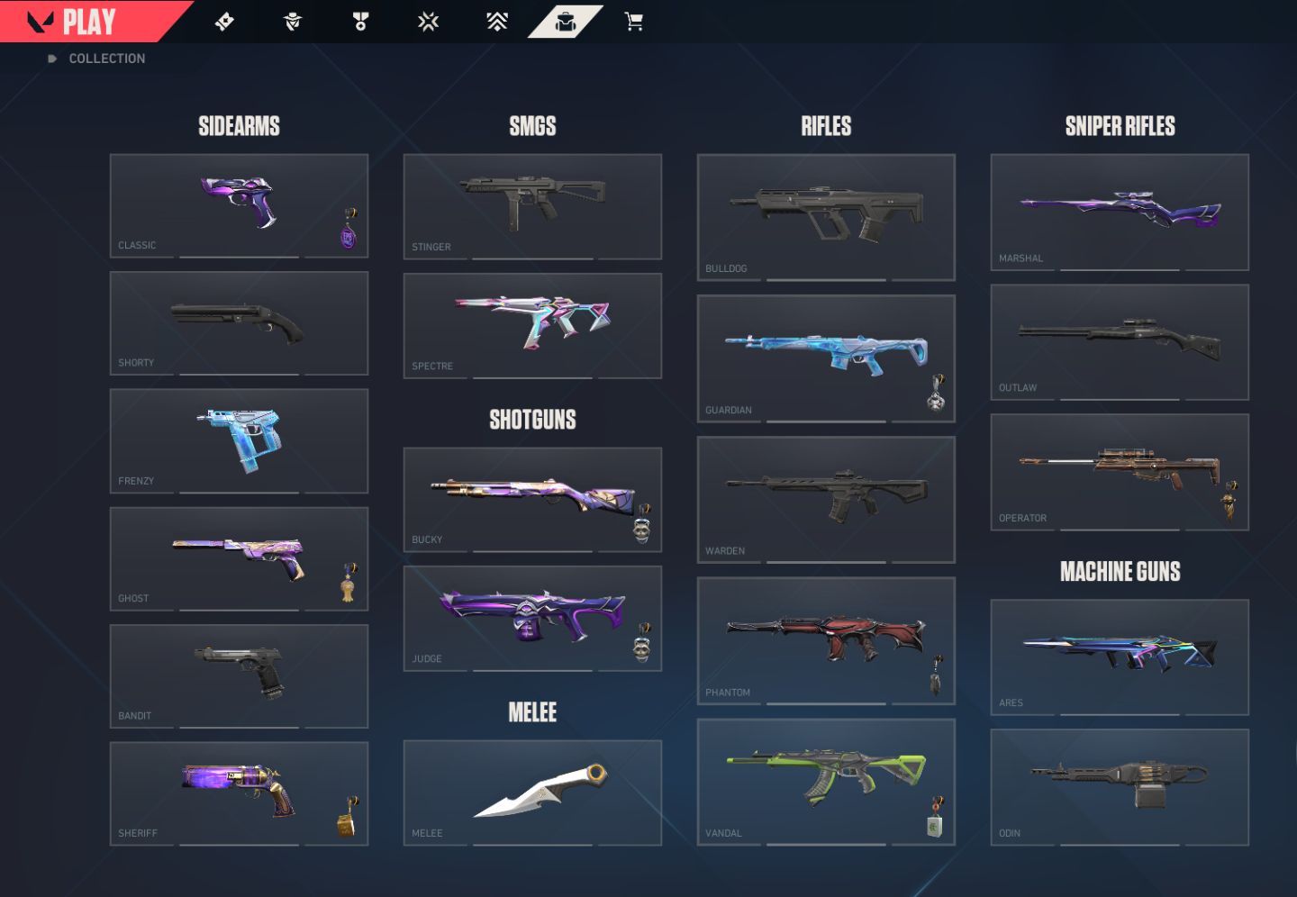 Conta Valorant com Skins - Pronta para Jogar - Entrega Imediata - Full Acesso