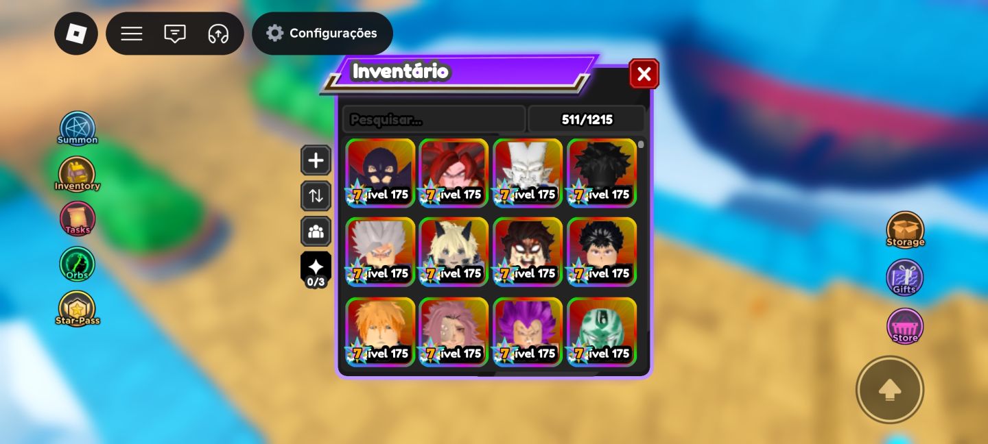 CONTA ALL STAR OG | 3X | LEVEL 364 | 1750 Stardust | 18 7stars | 70K GEMAS |