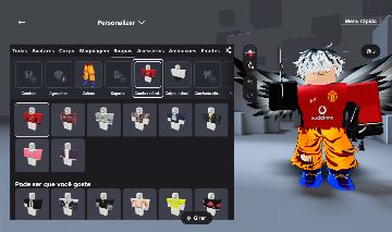 CONTA ROBLOX COM ITENS EXCLUSIVOS (ANIME / FUTEBOL / ACESSÓRIOS)